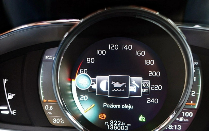 Volvo S60 cena 79899 przebieg: 136000, rok produkcji 2017 z Kraśnik małe 781
